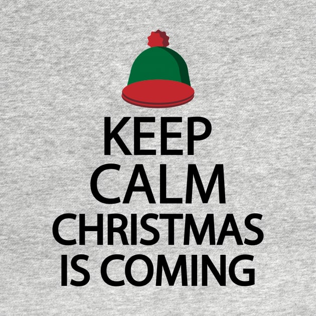 Keep calm Christmas is coming by D1FF3R3NT